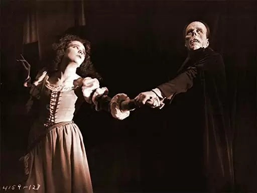 「オペラ座の怪人」Lon Chaney & メアリー・フィルビンの画像