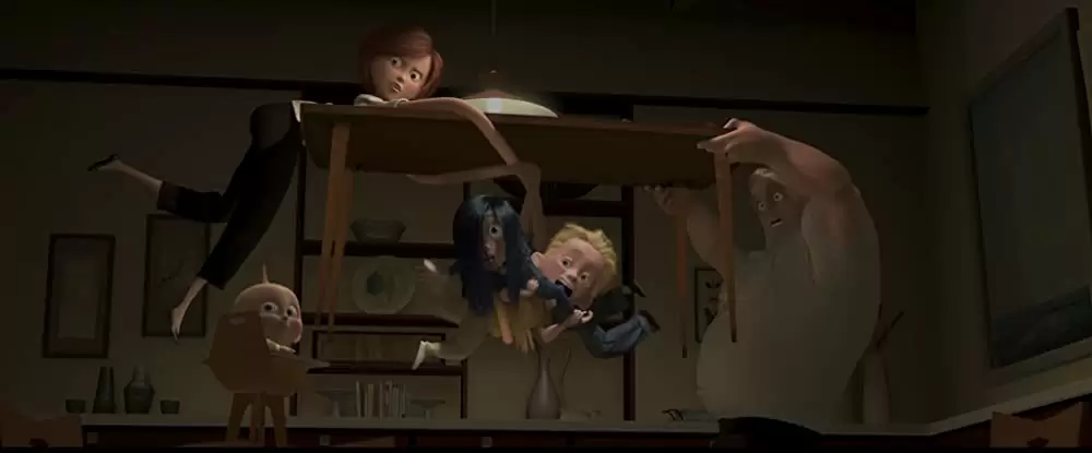 「Mr.インクレディブル」ホリー・ハンター & クレイグ・T・ネルソン & サラ・ボーウェル & スペンサー・フォックス & イーライ・フシールの画像