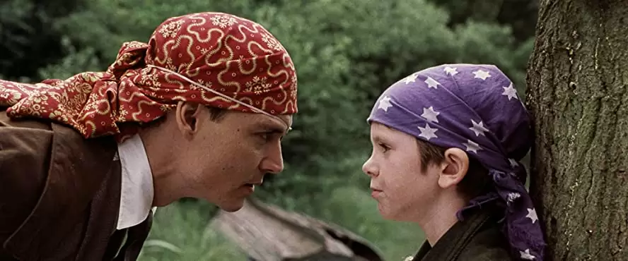 「ネバーランド」ジョニー・デップ & フレディ・ハイモアの画像