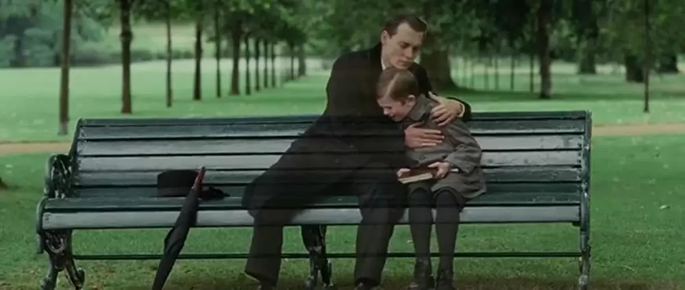 「ネバーランド」ジョニー・デップ & フレディ・ハイモアの画像