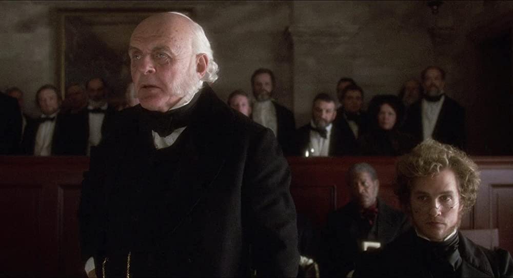 「アミスタッド」アンソニー・ホプキンス & マシュー・マコノヒーの画像