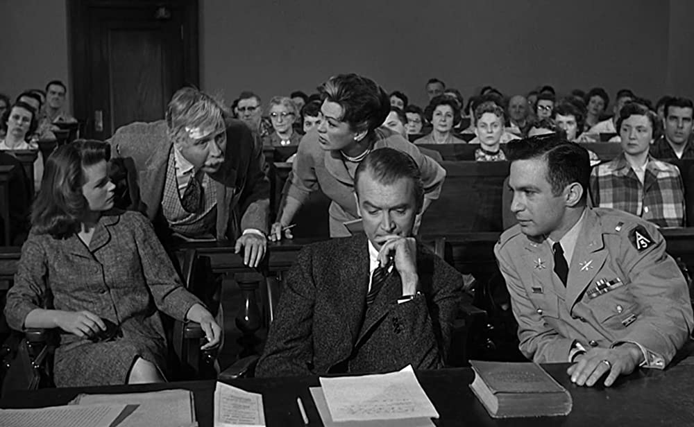 「或る殺人」ジェームズ・スチュワート & イブ・アーデン & ベン・ギャザラ & リー・レミック & アーサー・オコンネルの画像