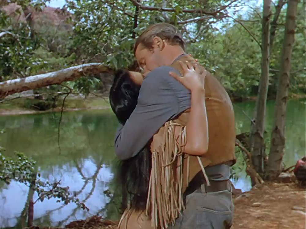 「折れた矢」ジェームズ・スチュワート & デブラ・パジェットの画像