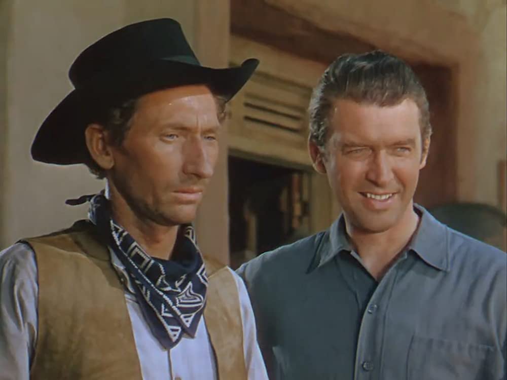 「折れた矢」ジェームズ・スチュワート & アーサー・ハニカットの画像