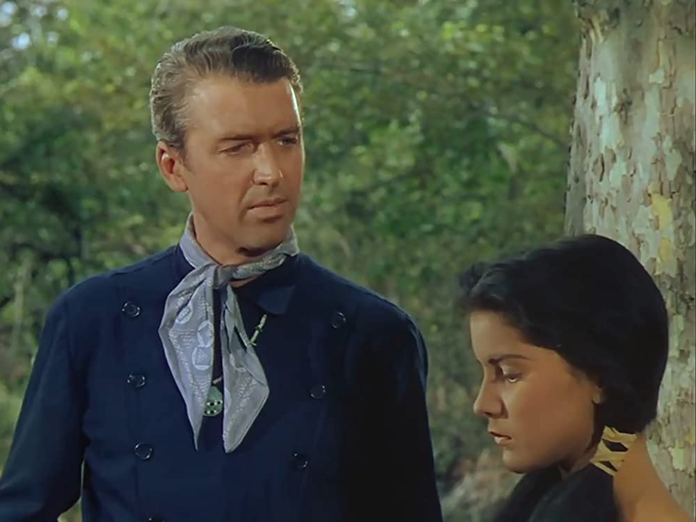 「折れた矢」ジェームズ・スチュワート & デブラ・パジェットの画像