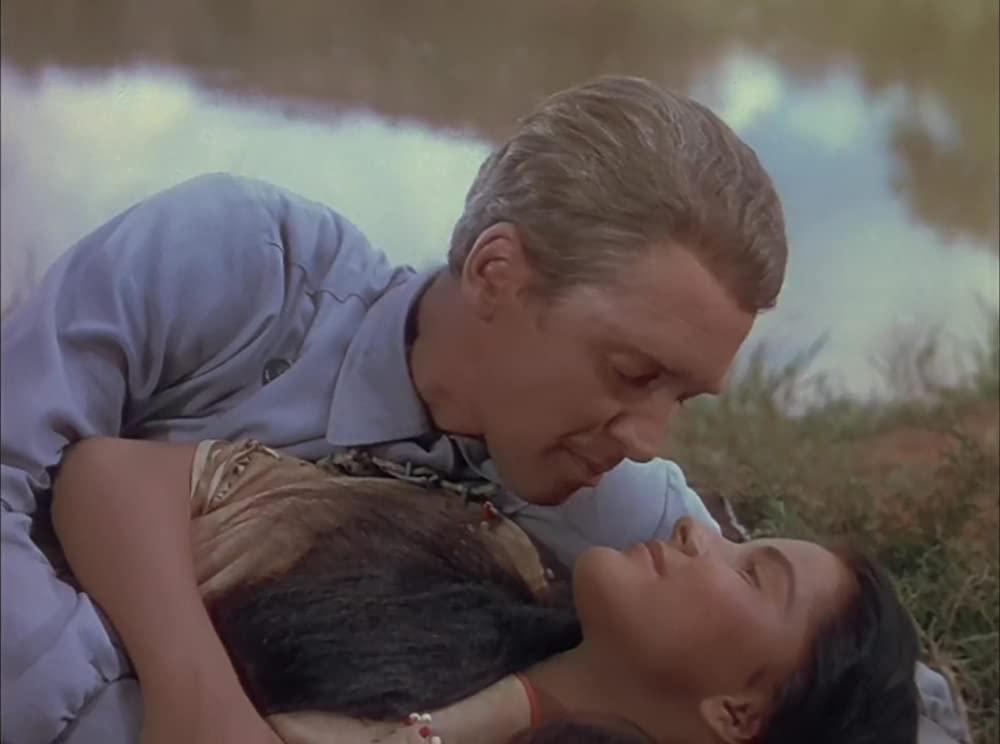 「折れた矢」ジェームズ・スチュワート & デブラ・パジェットの画像