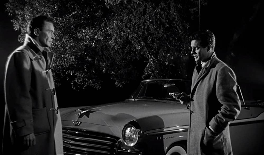 「影なき恐怖」ルイ・ジュールダン & Barry Sullivanの画像