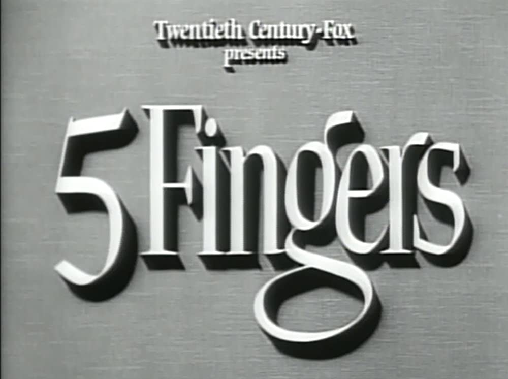 五本の指の画像