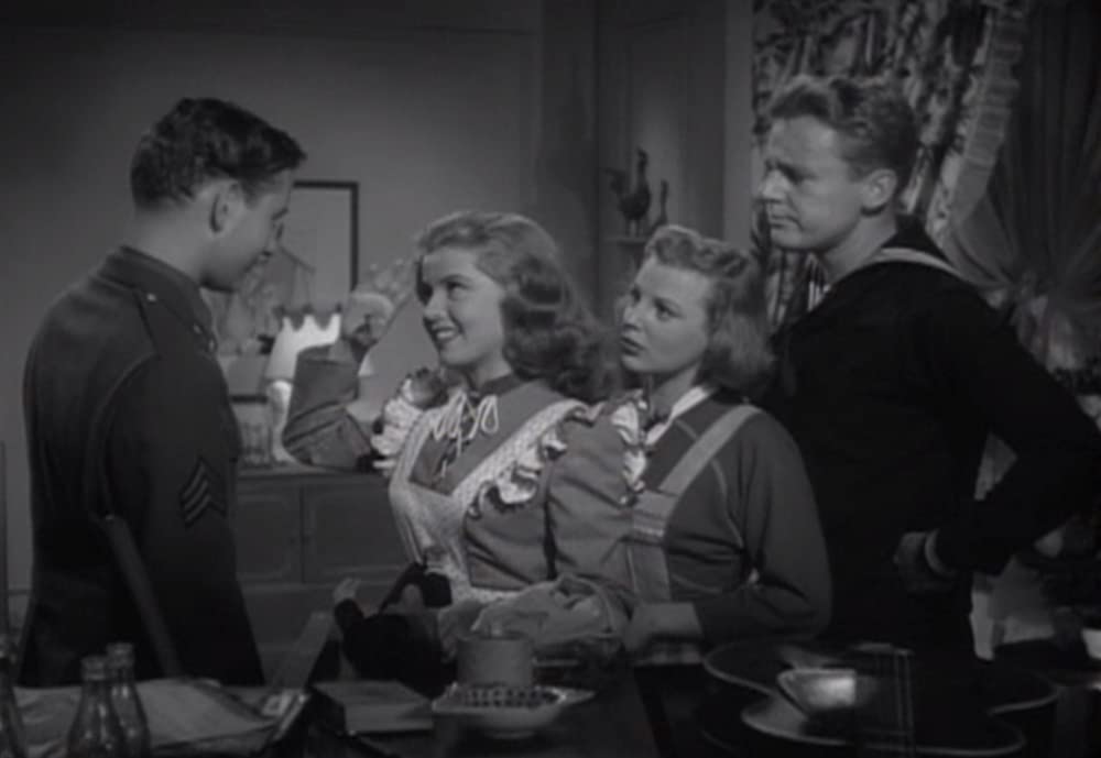 「姉妹と水兵」ジューン・アリソン & Gloria DeHaven & バン・ジョンソン & トム・ドレイクの画像