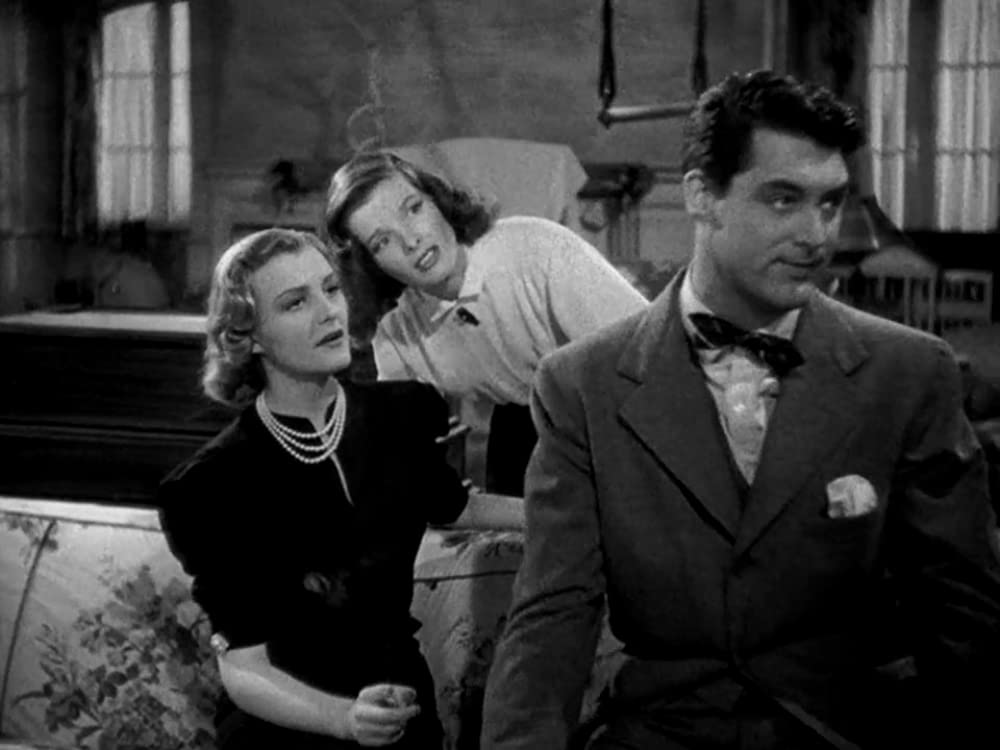 「素晴らしき休日」ケイリー・グラント & キャサリン・ヘプバーンの画像