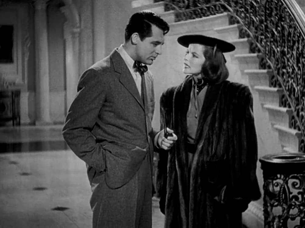 「素晴らしき休日」ケイリー・グラント & キャサリン・ヘプバーンの画像