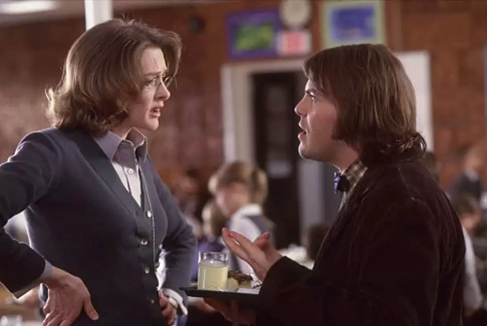 「スクール・オブ・ロック」ジョーン・キューザック & ジャック・ブラックの画像