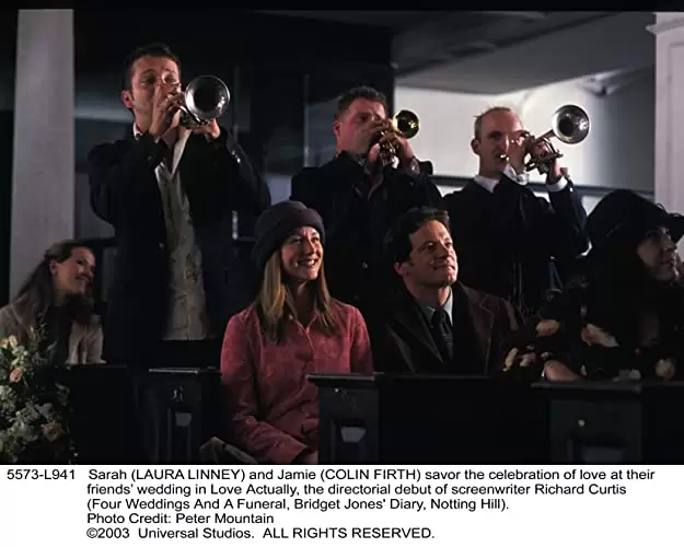 「ラブ・アクチュアリー」コリン・ファース & ローラ・リニーの画像