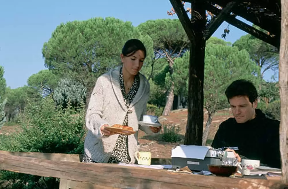 「ラブ・アクチュアリー」コリン・ファース & Lúcia Monizの画像