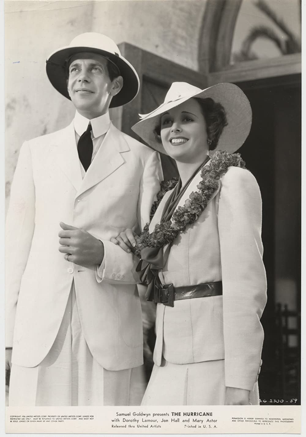 「ハリケーン」メアリー・アスター & レイモンド・マッセイの画像