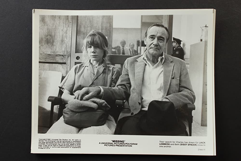 「ミッシング」ジャック・レモン & シシー・スペイセクの画像