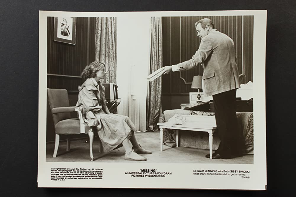 「ミッシング」ジャック・レモン & シシー・スペイセクの画像