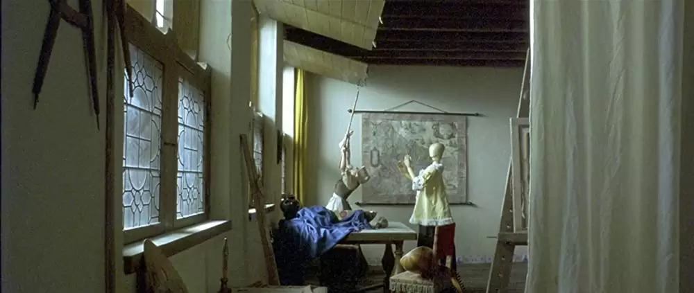 真珠の耳飾りの少女の画像