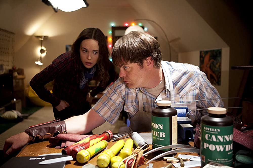 「スーパー！」エリオット・ペイジ & レイン・ウィルソンの画像