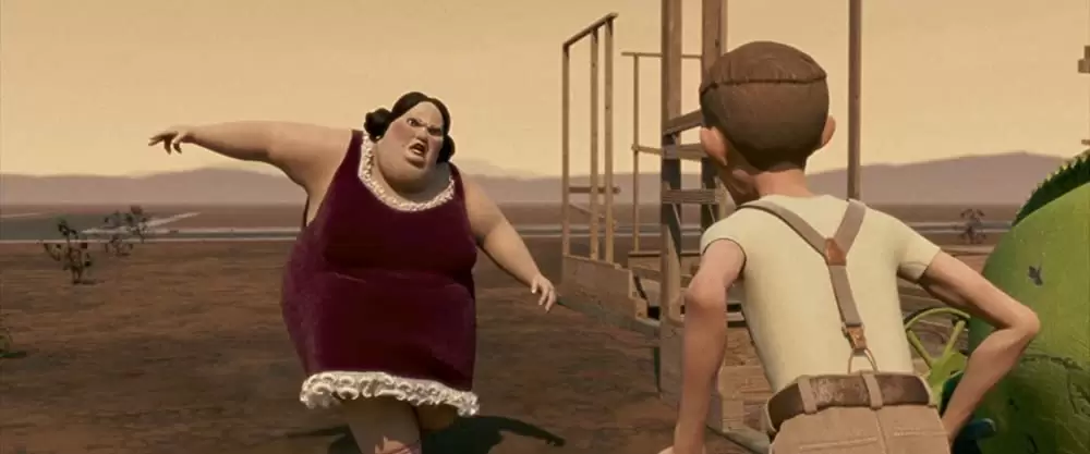 「モンスター・ハウス」スティーブ・ブシェーミ & キャスリーン・ターナーの画像