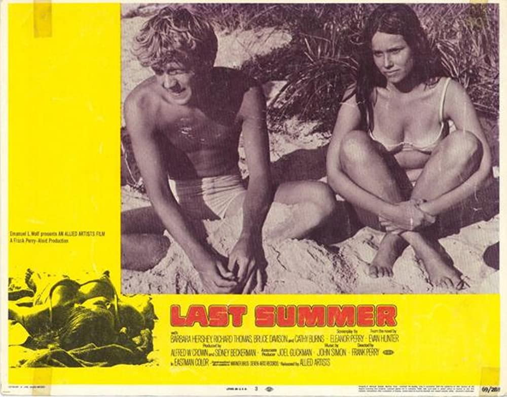 「去年の夏」ブルース・デイビソン & バーバラ・ハーシーの画像