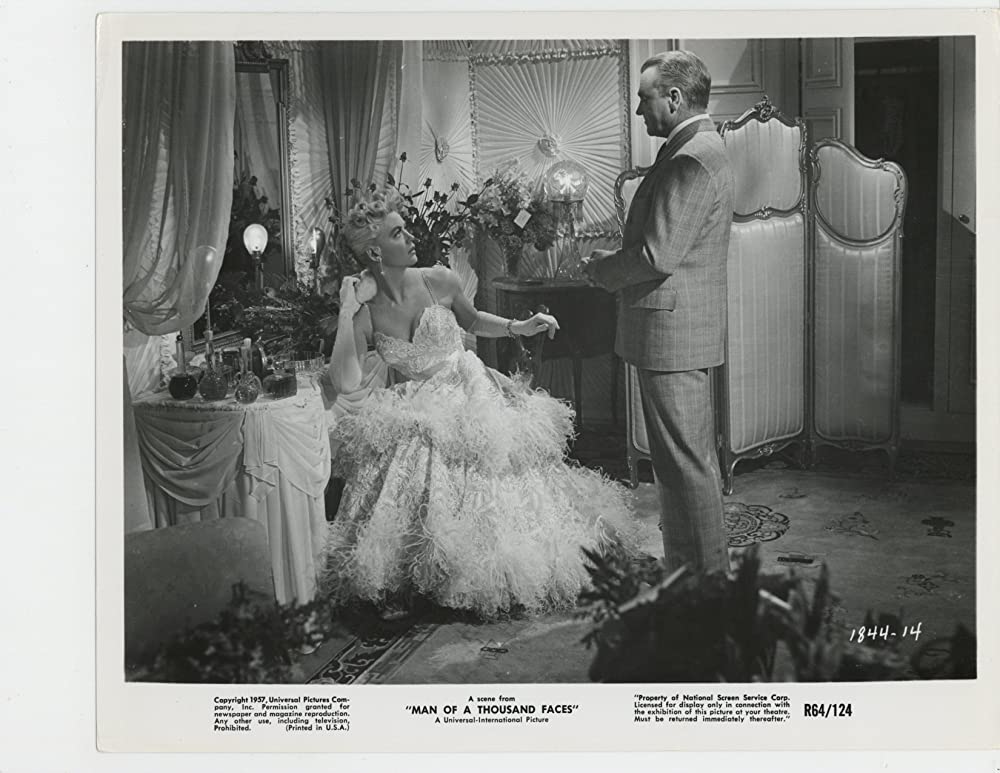 「千の顔を持つ男」ジェームズ・キャグニー & ドロシー・マローンの画像