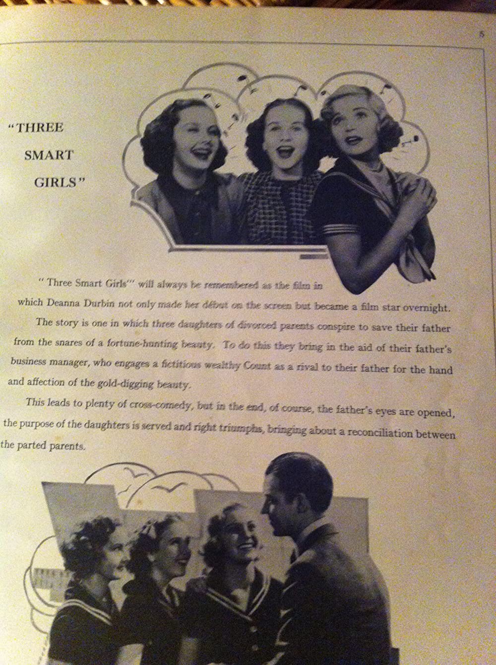 「天使の花園」レイ・ミランド & Deanna Durbin & ナン・グレイ & Barbara Readの画像