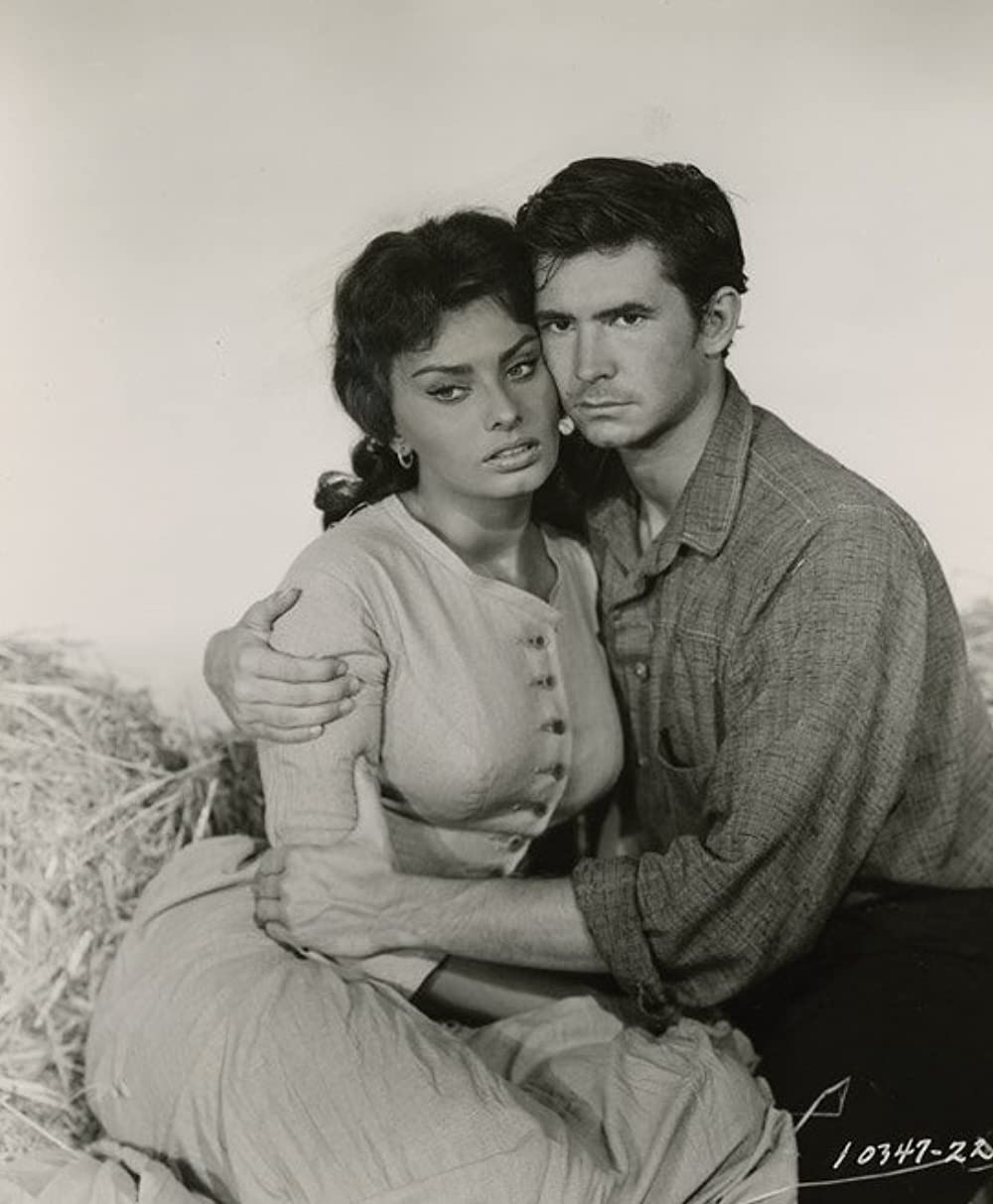 「楡の木蔭の欲望」ソフィア・ローレン & アンソニー・パーキンスの画像