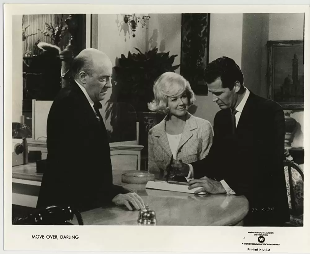 「女房は生きていた」ドリス・デイ & ジェームズ・ガーナー & フレッド・クラークの画像