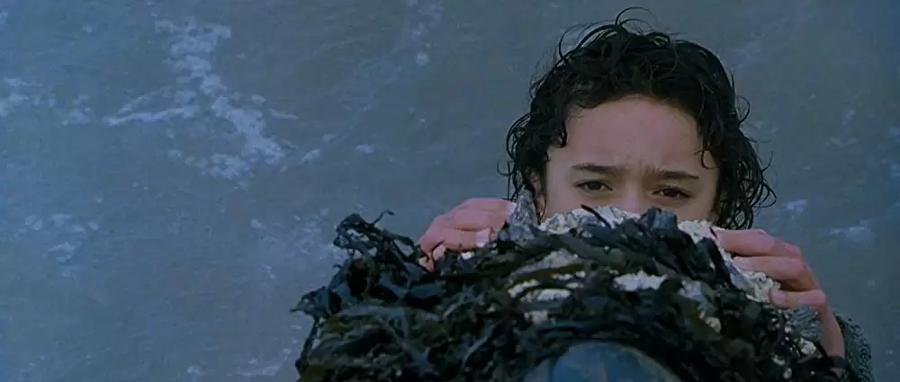 クジラの島の少女の画像