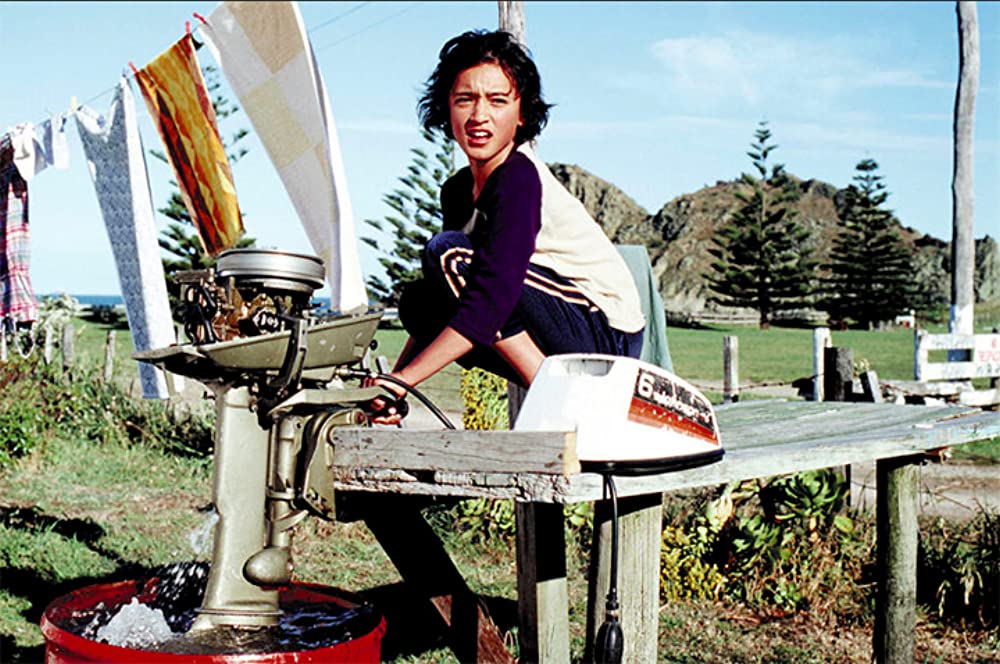 クジラの島の少女の画像