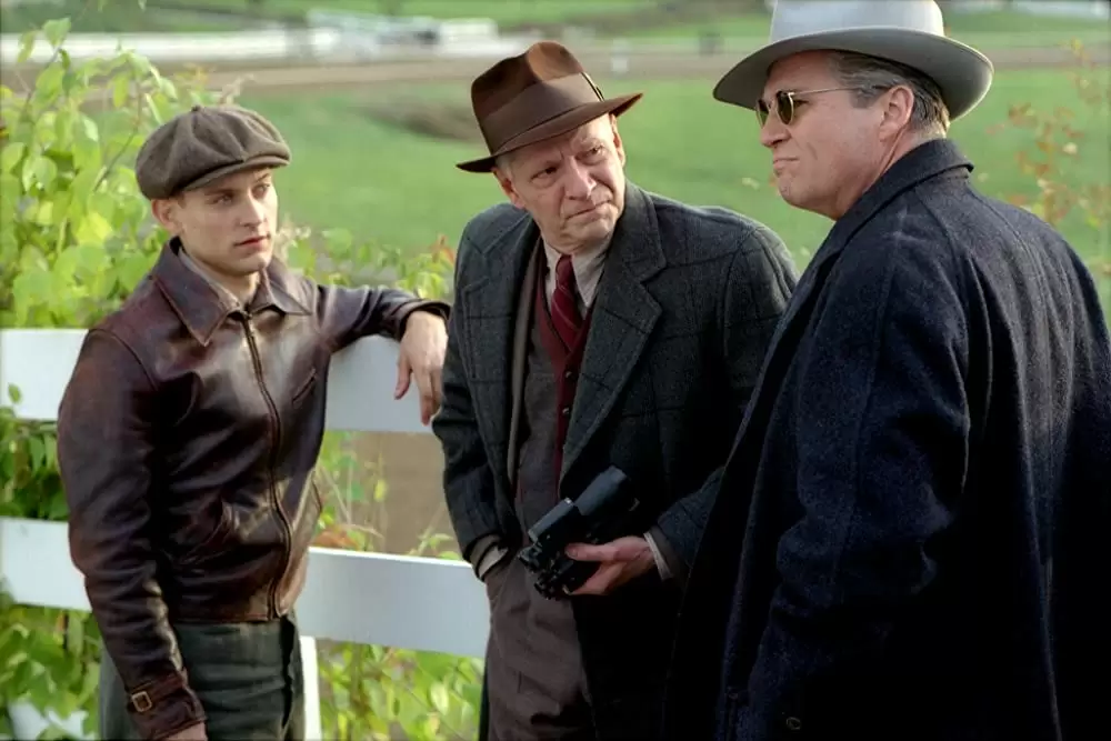 「シービスケット」ジェフ・ブリッジス & トビー・マグワイア & クリス・クーパーの画像