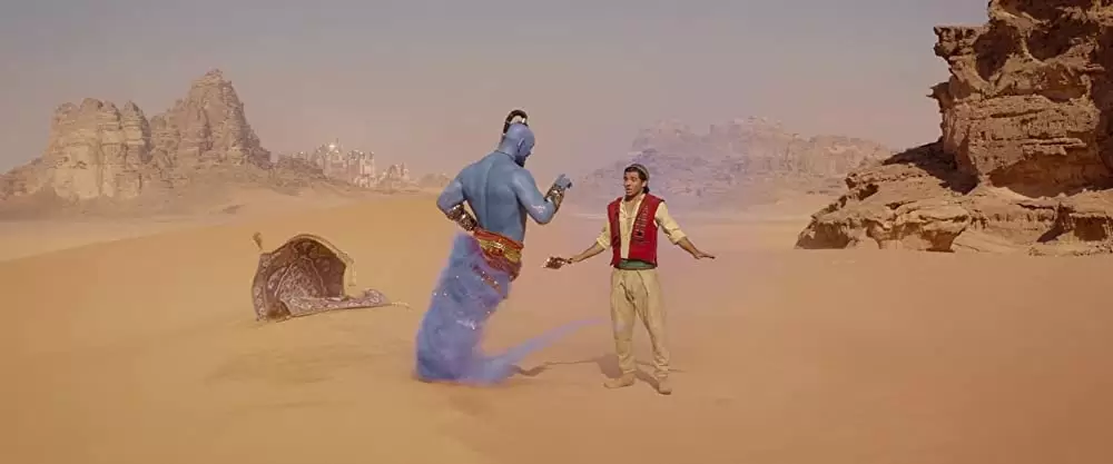 「アラジン」ウィル・スミス & メナ・マスードの画像