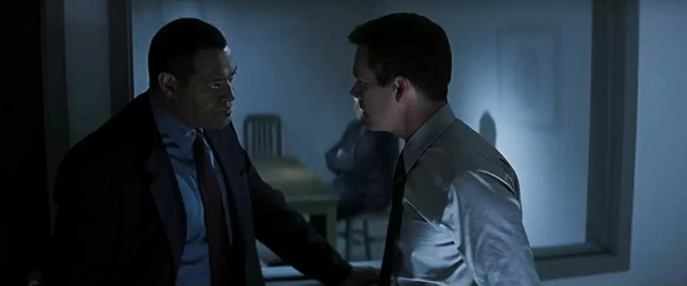 「ミスティック・リバー」ケビン・ベーコン & ローレンス・フィッシュバーンの画像