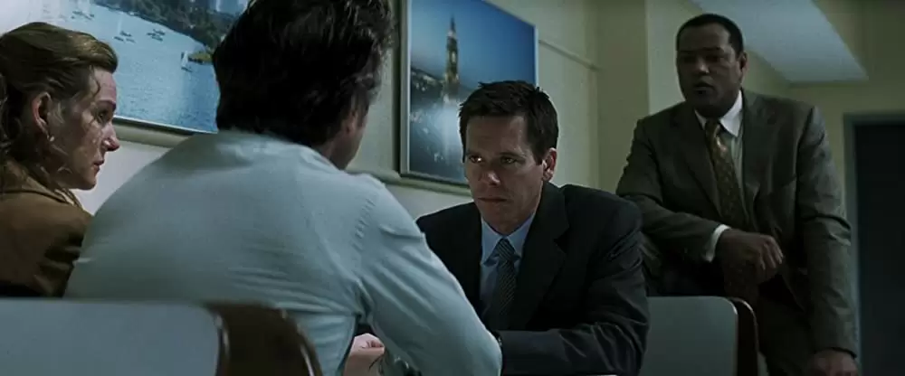 「ミスティック・リバー」ケビン・ベーコン & ローレンス・フィッシュバーン & ショーン・ペン & ローラ・リニーの画像