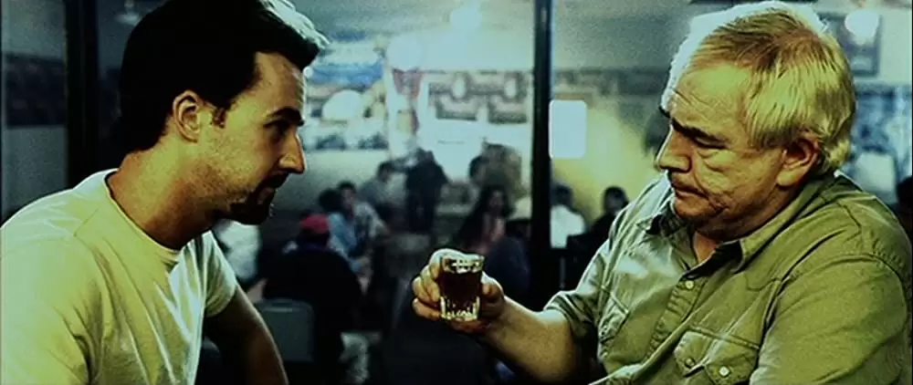 「25時」エドワード・ノートン & ブライアン・コックスの画像