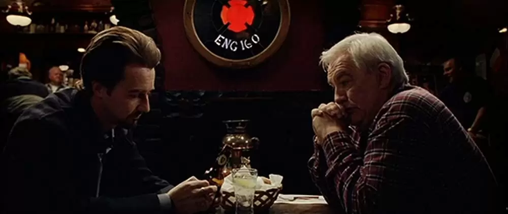 「25時」エドワード・ノートン & ブライアン・コックスの画像