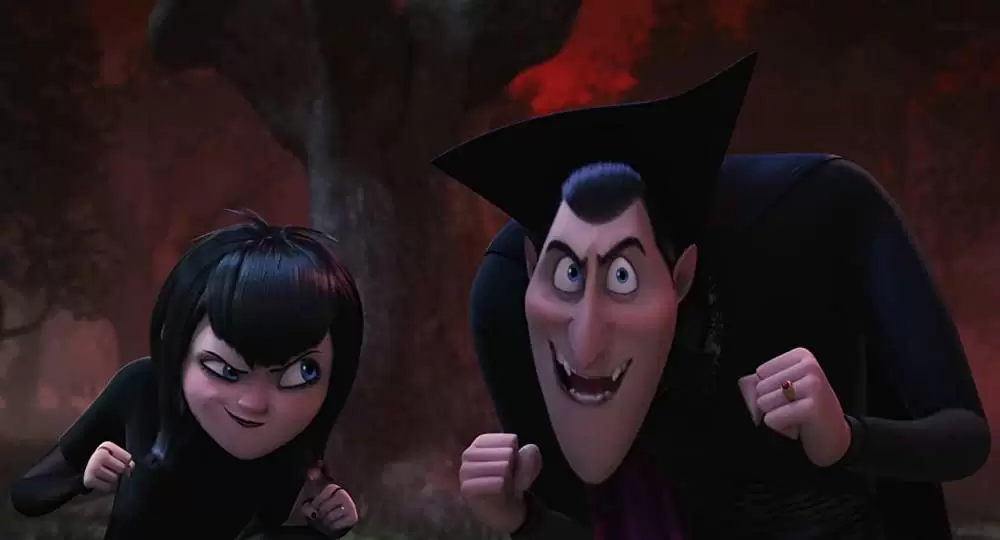 「モンスター・ホテル2」アダム・サンドラー & セレーナ・ゴメスの画像