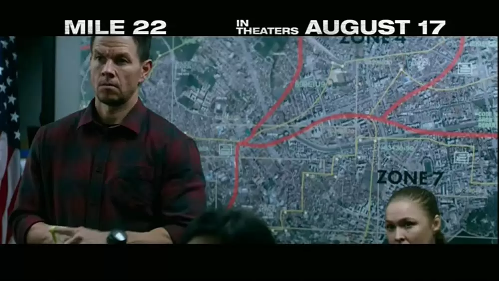 「マイル22」マーク・ウォールバーグ & ロンダ・ラウジーの画像