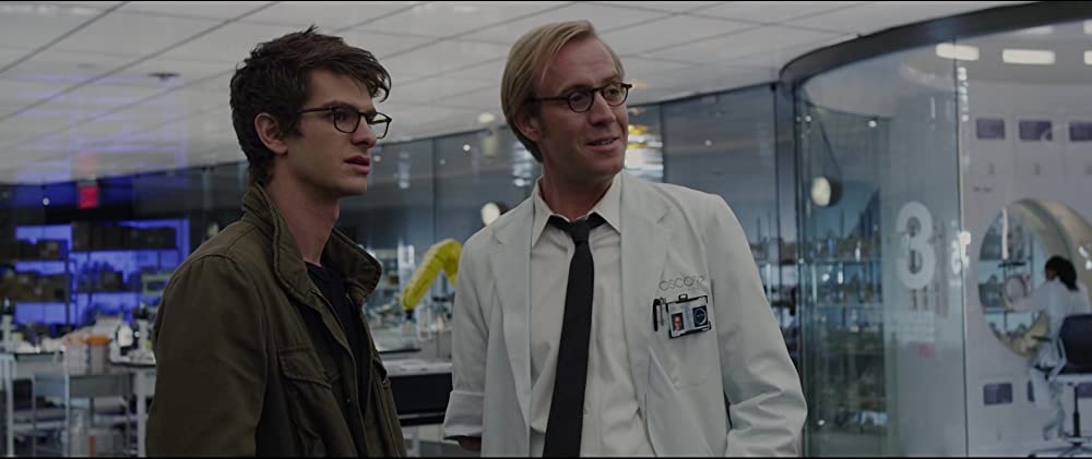 「アメイジング・スパイダーマン」リス・エバンス & アンドリュー・ガーフィールドの画像