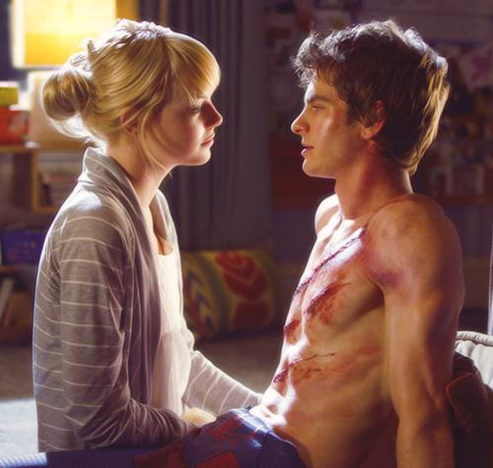 「アメイジング・スパイダーマン」エマ・ストーン & アンドリュー・ガーフィールドの画像