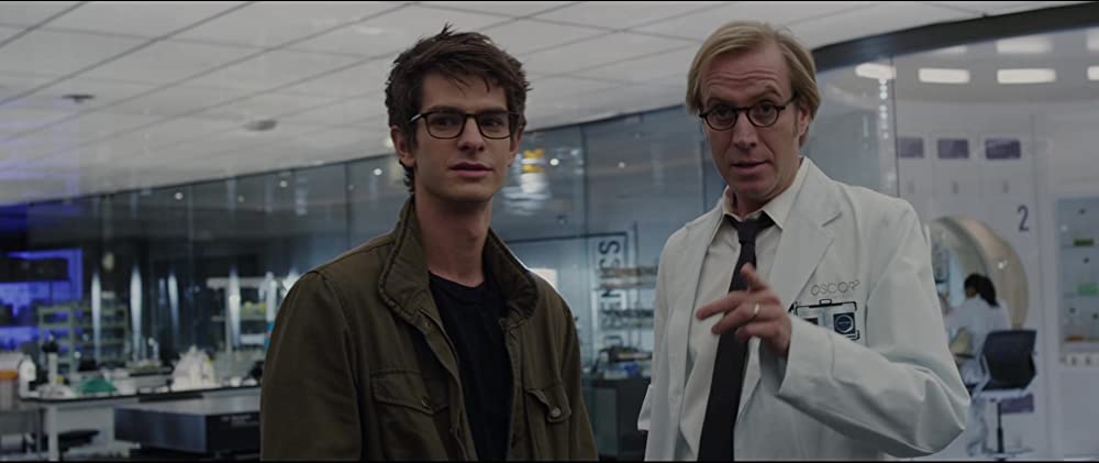 「アメイジング・スパイダーマン」リス・エバンス & アンドリュー・ガーフィールドの画像