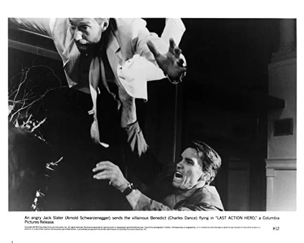 「ラスト・アクション・ヒーロー」アーノルド・シュワルツェネッガー & チャールズ・ダンスの画像