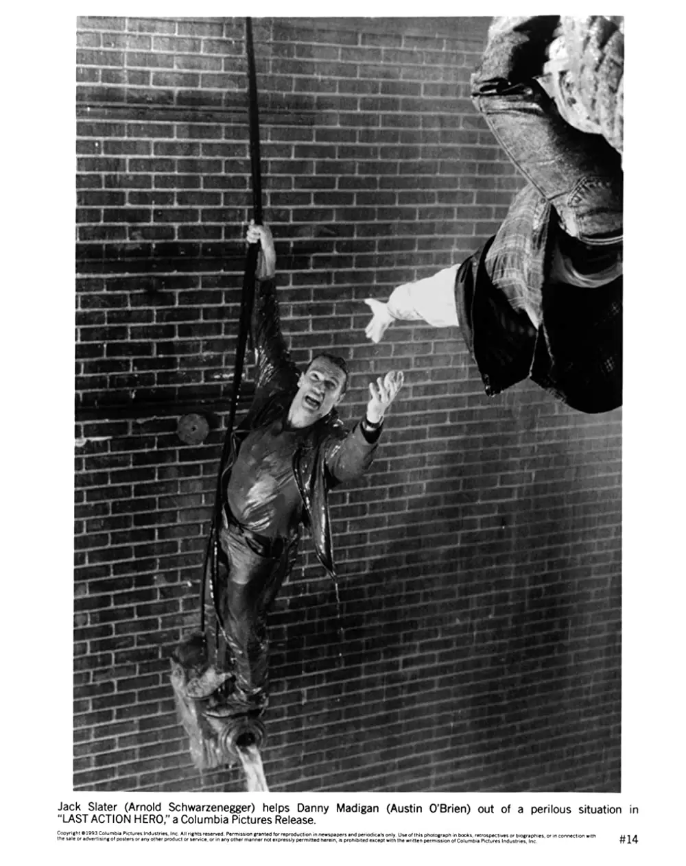 「ラスト・アクション・ヒーロー」アーノルド・シュワルツェネッガー & オースティン・オブライエンの画像
