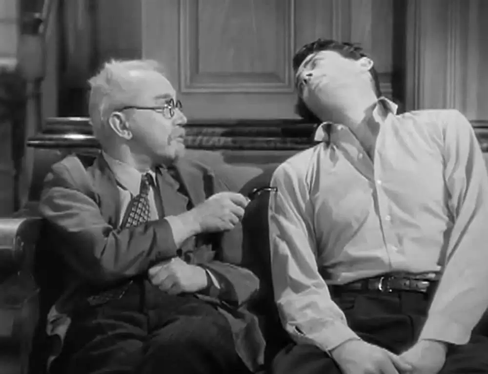 「白い恐怖」グレゴリー・ペック & Michael Chekhovの画像
