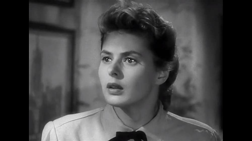 「白い恐怖」イングリッド・バーグマンの画像