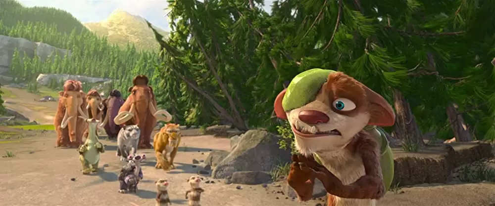 「アイス・エイジ5 止めろ！惑星大衝突」ジェニファー・ロペス & ジョン・レグイザモ & クイーン・ラティファ & デニス・リアリー & レイ・ロマノ & ショーン・ウィリアム・スコット & ジョシュ・ペック & サイモン・ペッグ & ワンダ・サイクス & キキ・パーマー & アダム・ディバインの画像