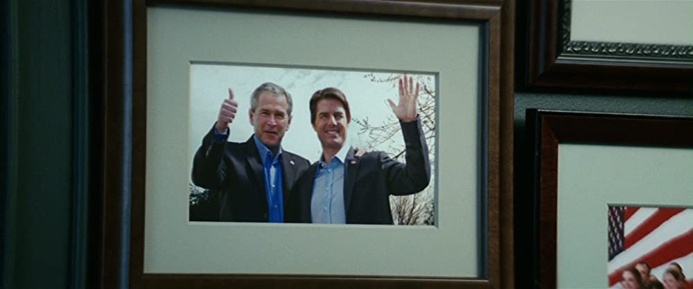 「大いなる陰謀」トム・クルーズ & George W. Bushの画像