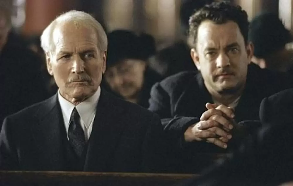 「ロード・トゥ・パーディション」ポール・ニューマン & トム・ハンクスの画像