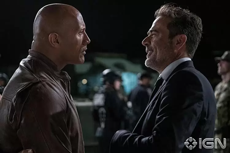 「ランペイジ 巨獣大乱闘」ドウェイン・ジョンソン & ジェフリー・ディーン・モーガンの画像